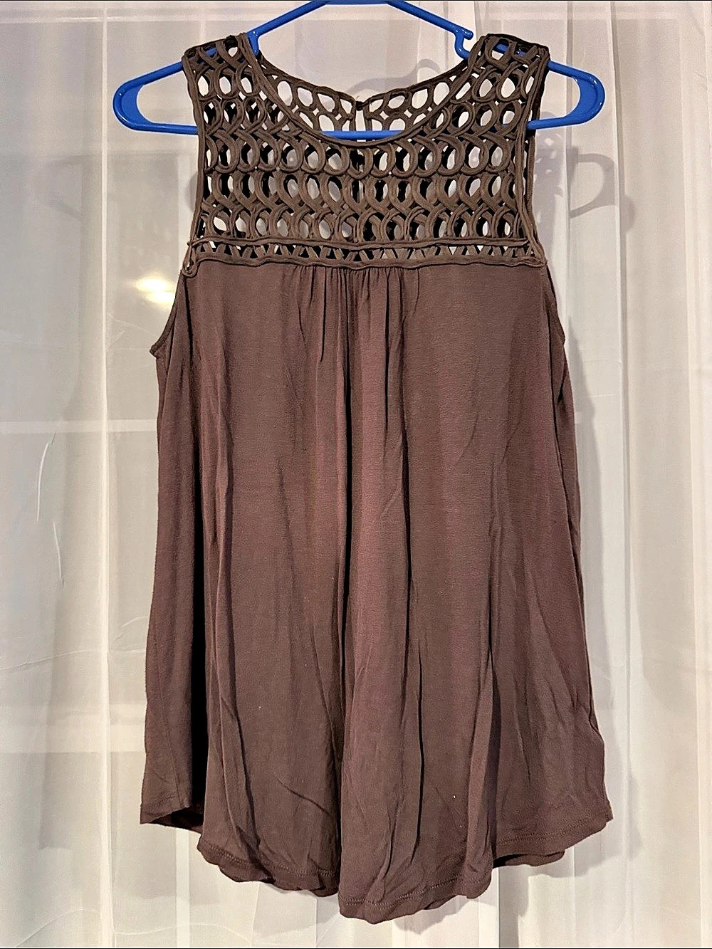 Brown tank top Like New